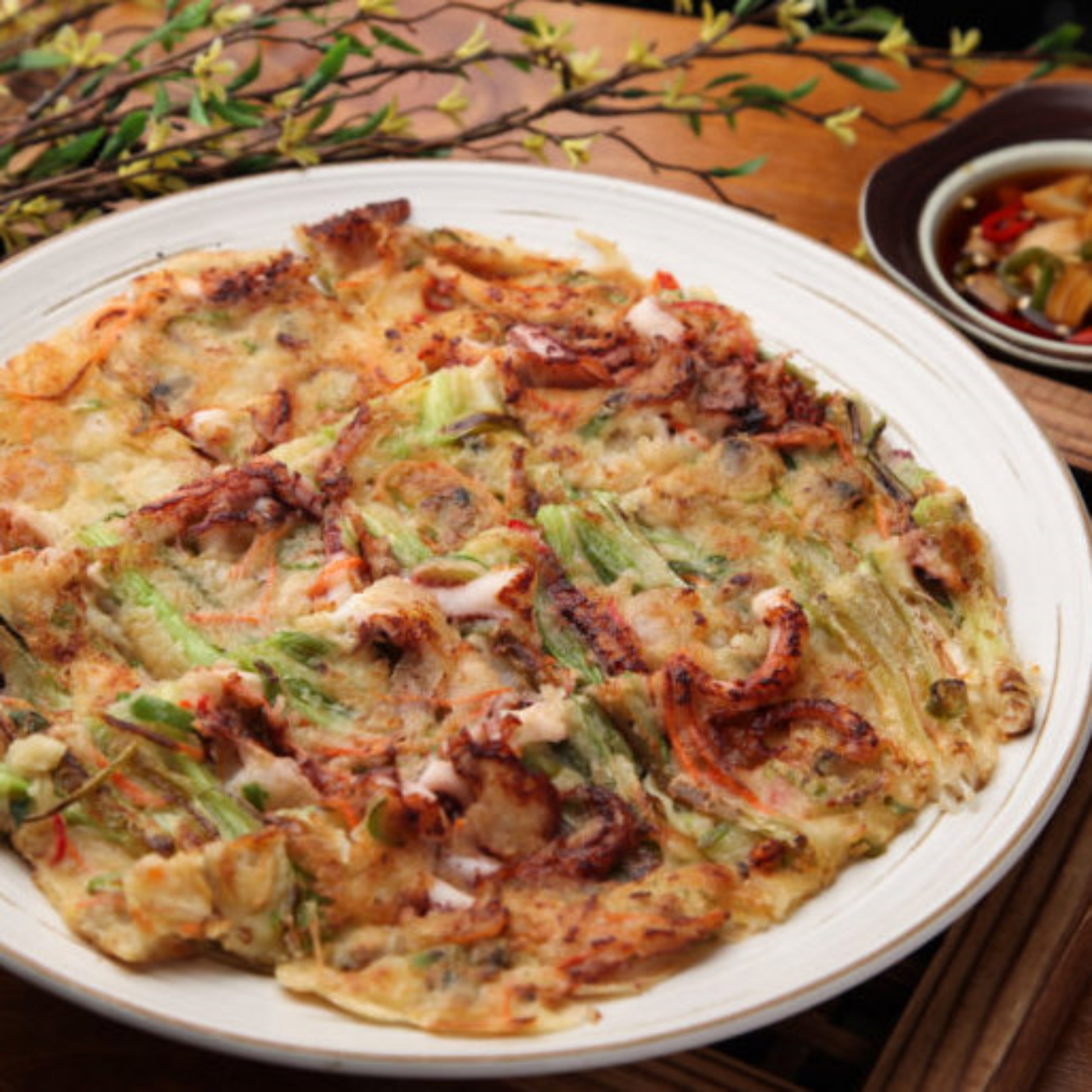 Korean Crispy Pancakes kimjikorean.co.uk